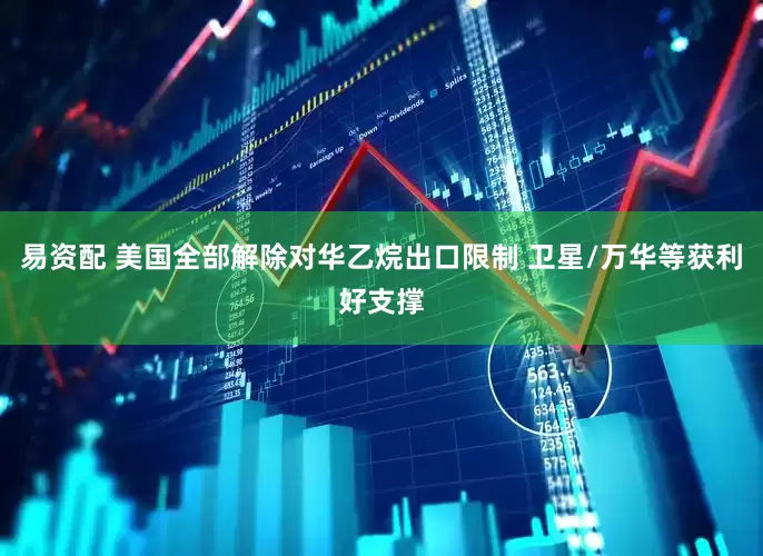 易资配 美国全部解除对华乙烷出口限制 卫星/万华等获利好支撑