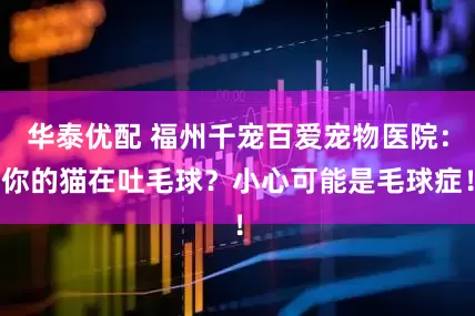 华泰优配 福州千宠百爱宠物医院：你的猫在吐毛球？小心可能是毛球症！